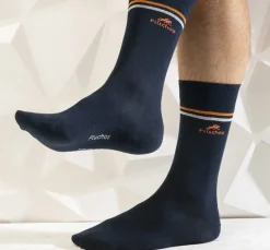 CA0009 Calcetines Largos Azules