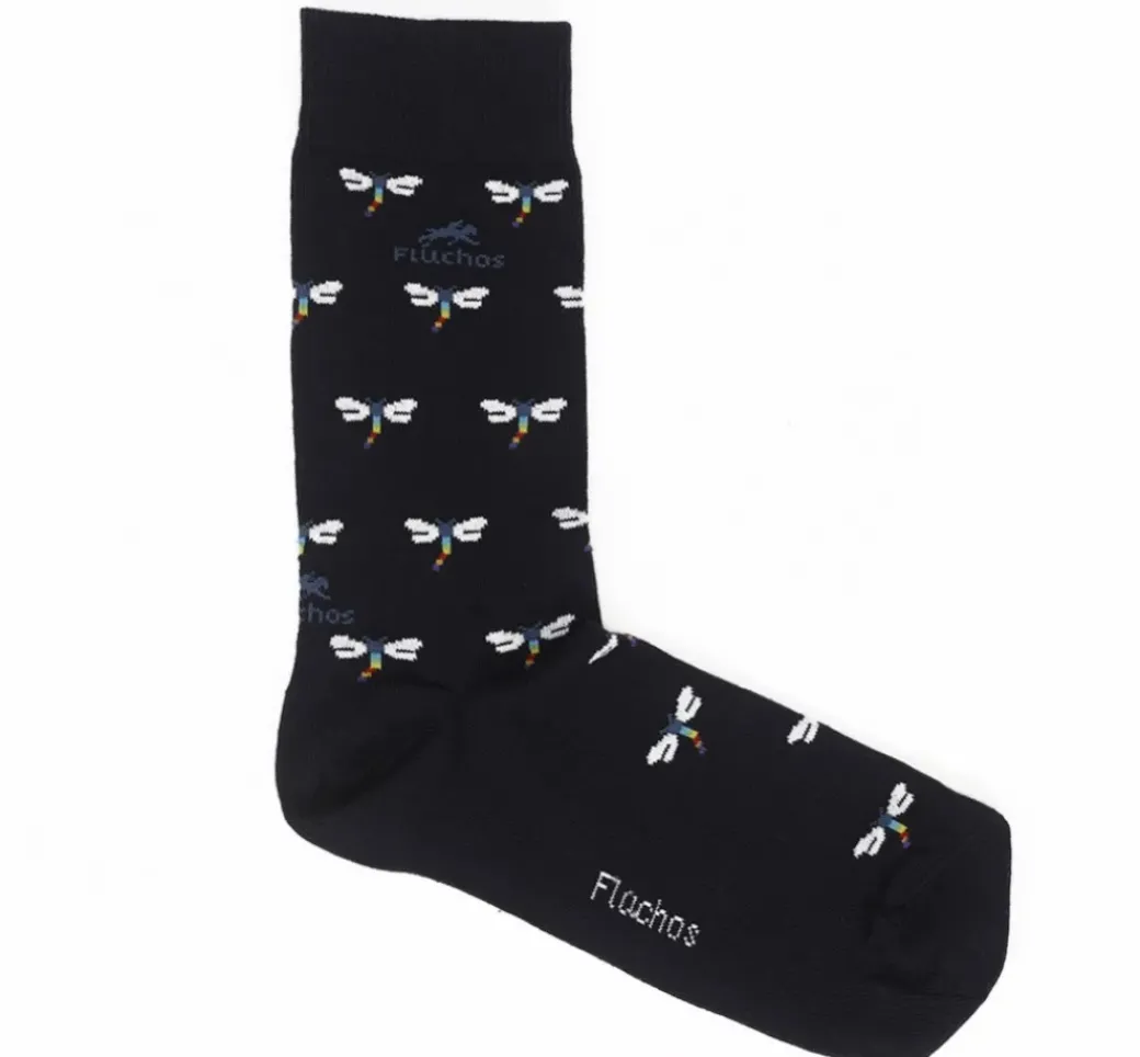 CA0009 Calcetines Largos Libelulas