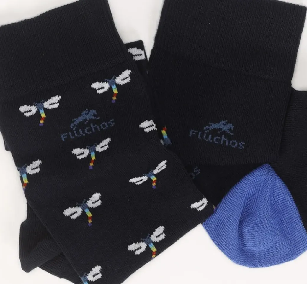 CA0009 Calcetines Largos Libelulas