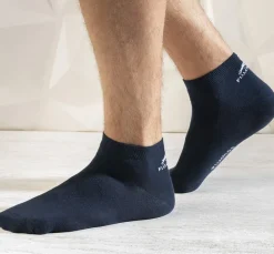 CA0010 Tobilleros Azules y Rayas