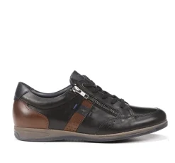 DANIEL F1281 Zapato Con Cordoness Negro