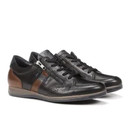 DANIEL F1281 Zapato Con Cordoness Negro