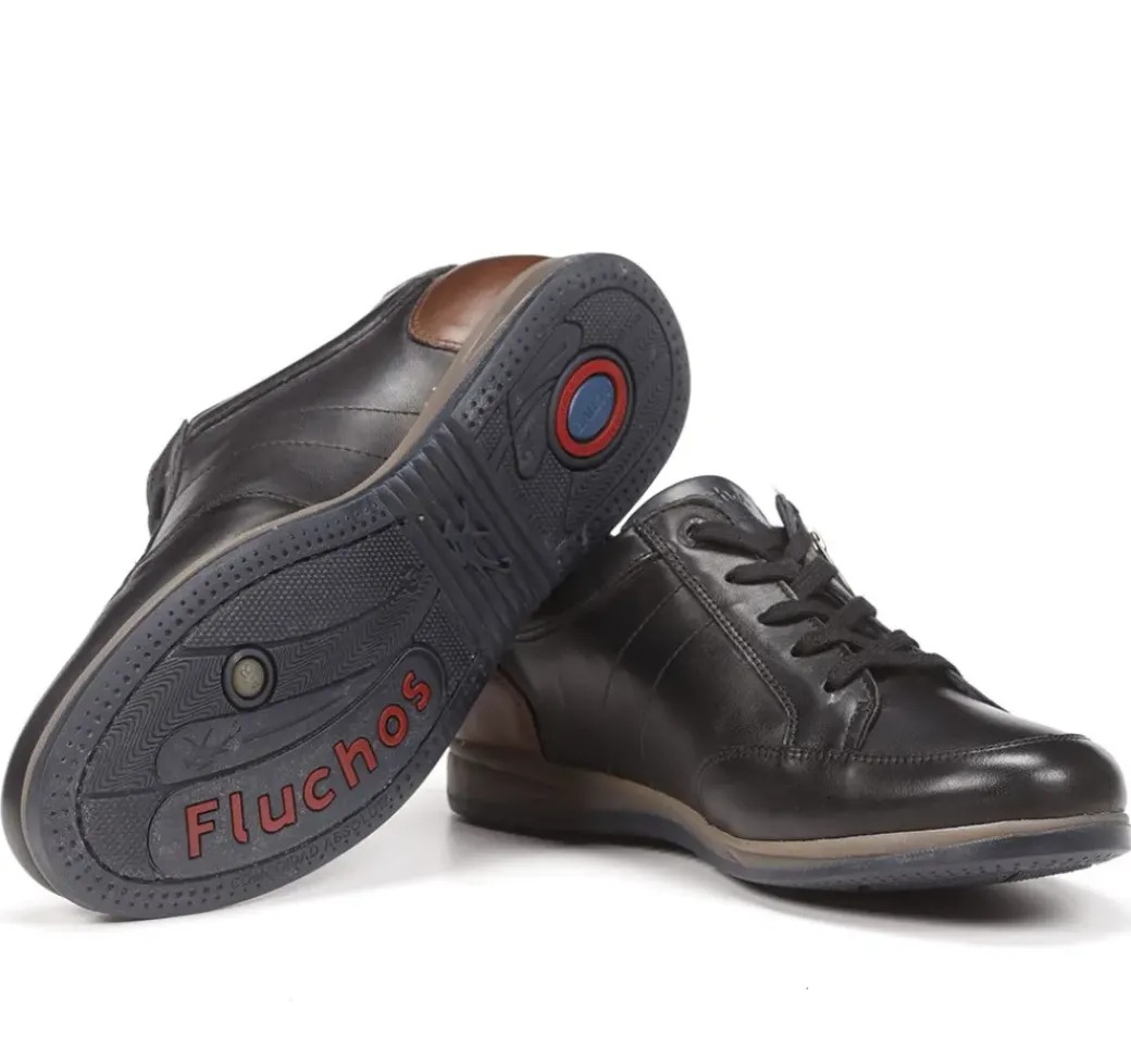 DANIEL F1281 Zapato Con Cordoness Negro