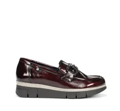 INDIA D9325 Mocasín Burdeos