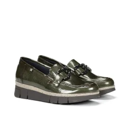 INDIA D9325 Mocasín Verde