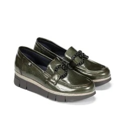 INDIA D9325 Mocasín Verde