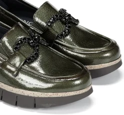 INDIA D9325 Mocasín Verde