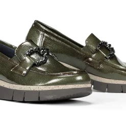 INDIA D9325 Mocasín Verde