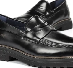 LINCON F2058 Mocasín Negro