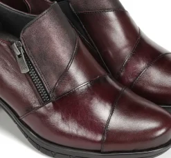 NYDIA F1802 Slip On Burdeos