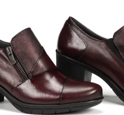 NYDIA F1802 Slip On Burdeos