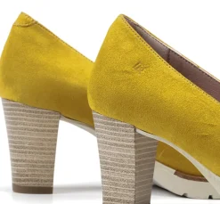 OPIUM D8131 ZapatodeTacón Amarillo