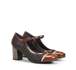 RODIN D8669 Zapato Marrón