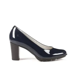 RUBI D6661 ZapatodeTacón Azul