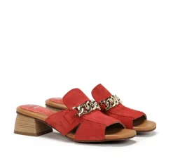 SORBES D9059 Sandalia Roja