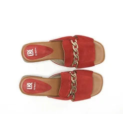 SORBES D9059 Sandalia Roja