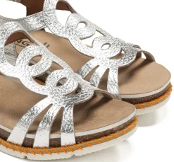 SPORT D9322 Sandalia Plata