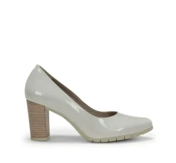 TIAN D8739 Zapato de Tacón Blanco