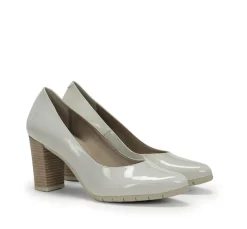 TIAN D8739 Zapato de Tacón Blanco