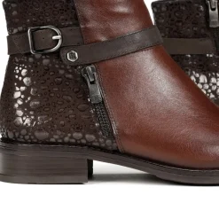 TIERRA D8906 Botín Marrón