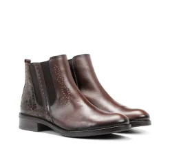 TIERRA D8259 Botín Marrón