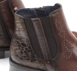 TIERRA D8259 Botín Marrón