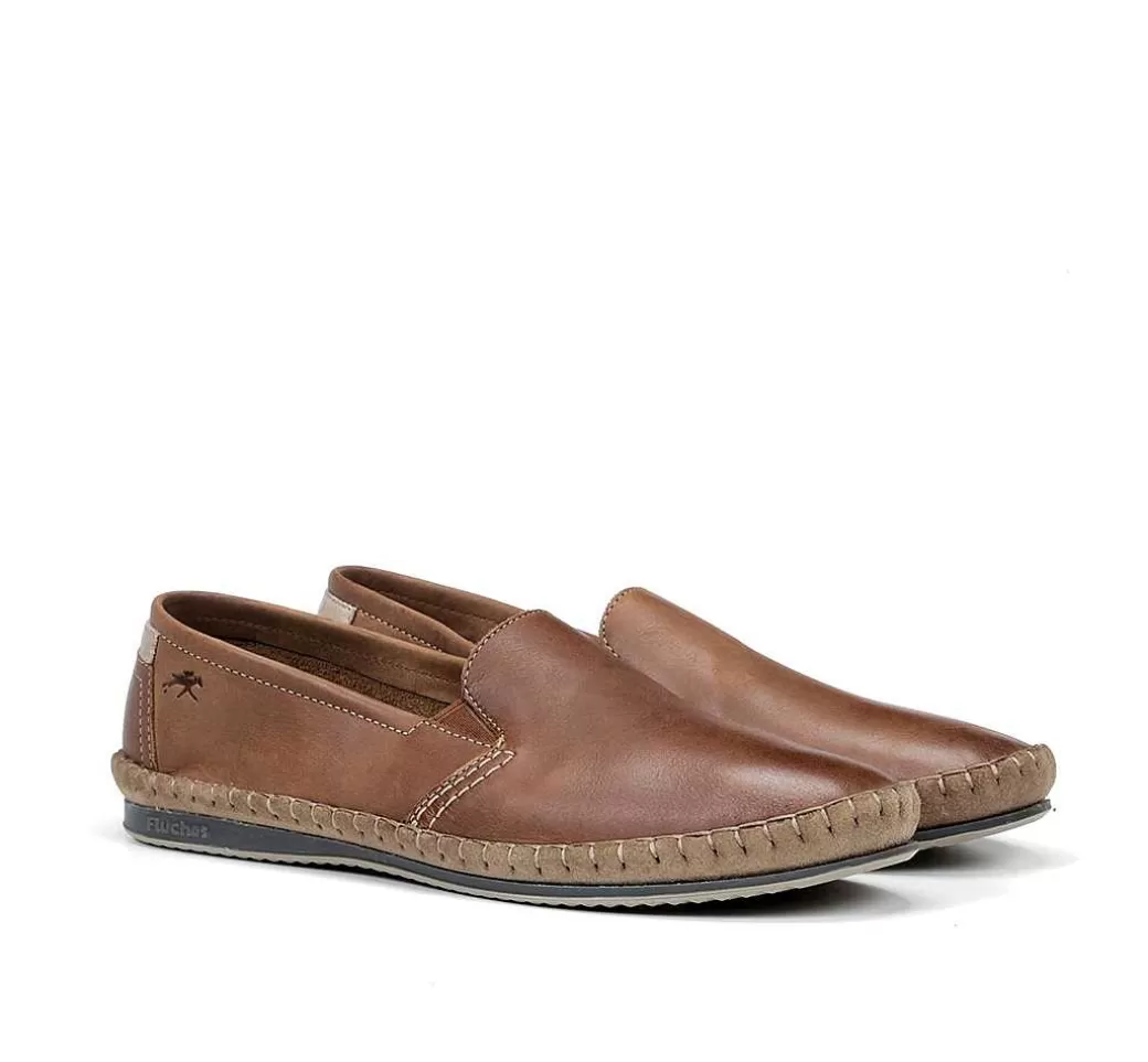 Fluchos Bahamas 8264 Zapato Marron^Hombre Slip On