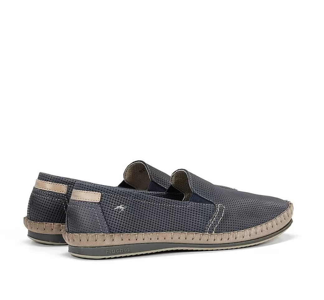 Fluchos Bahamas 8674 Slip On Azul^Hombre Slip On