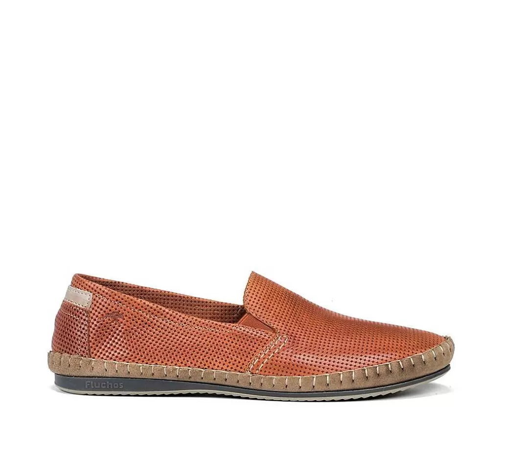 Fluchos Bahamas 8674 Slip On Naranja^Hombre Slip On