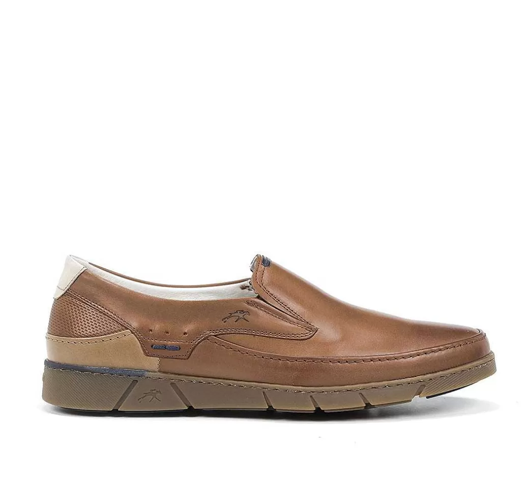 Fluchos Barry F1151 Mocasin Marron^Hombre Slip On