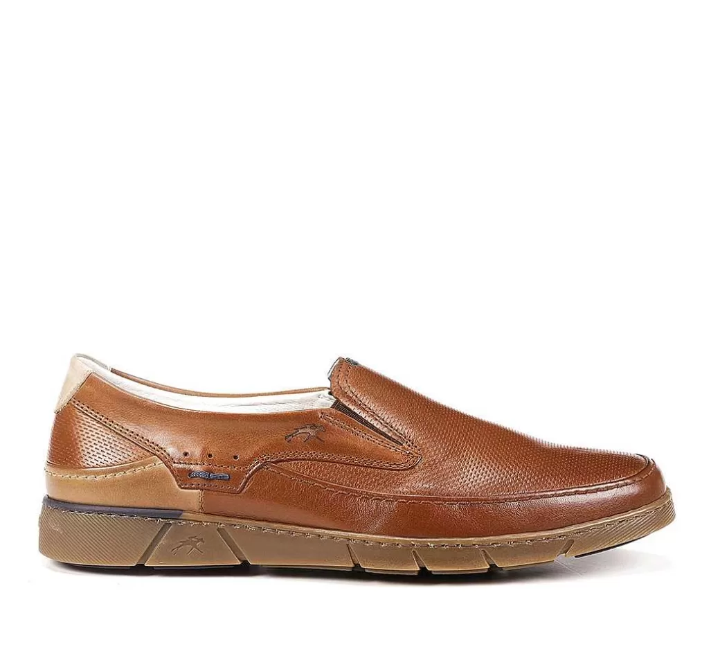 Fluchos Barry F1157 Mocasin Marron^Hombre Slip On