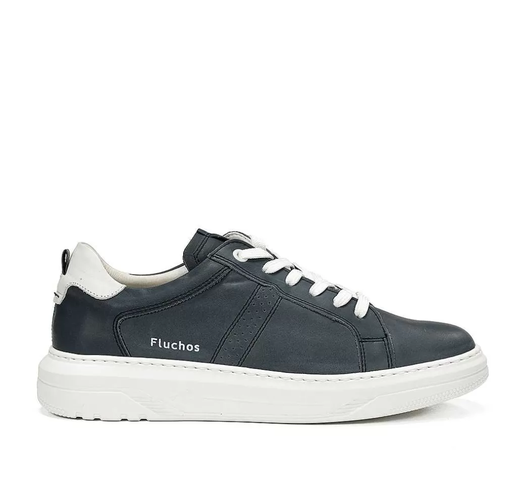 Fluchos Boston F1967 Deportivo Azul^Hombre Cordones