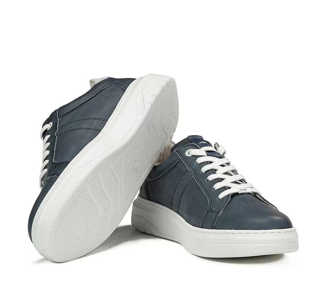 Fluchos Boston F1967 Deportivo Azul^Hombre Cordones