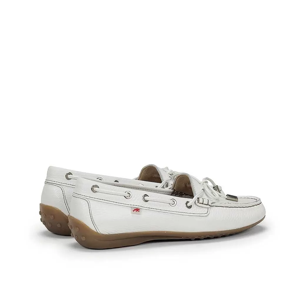 Fluchos Bruni F0443 Mocasin Blanco^Mujer Mocasines