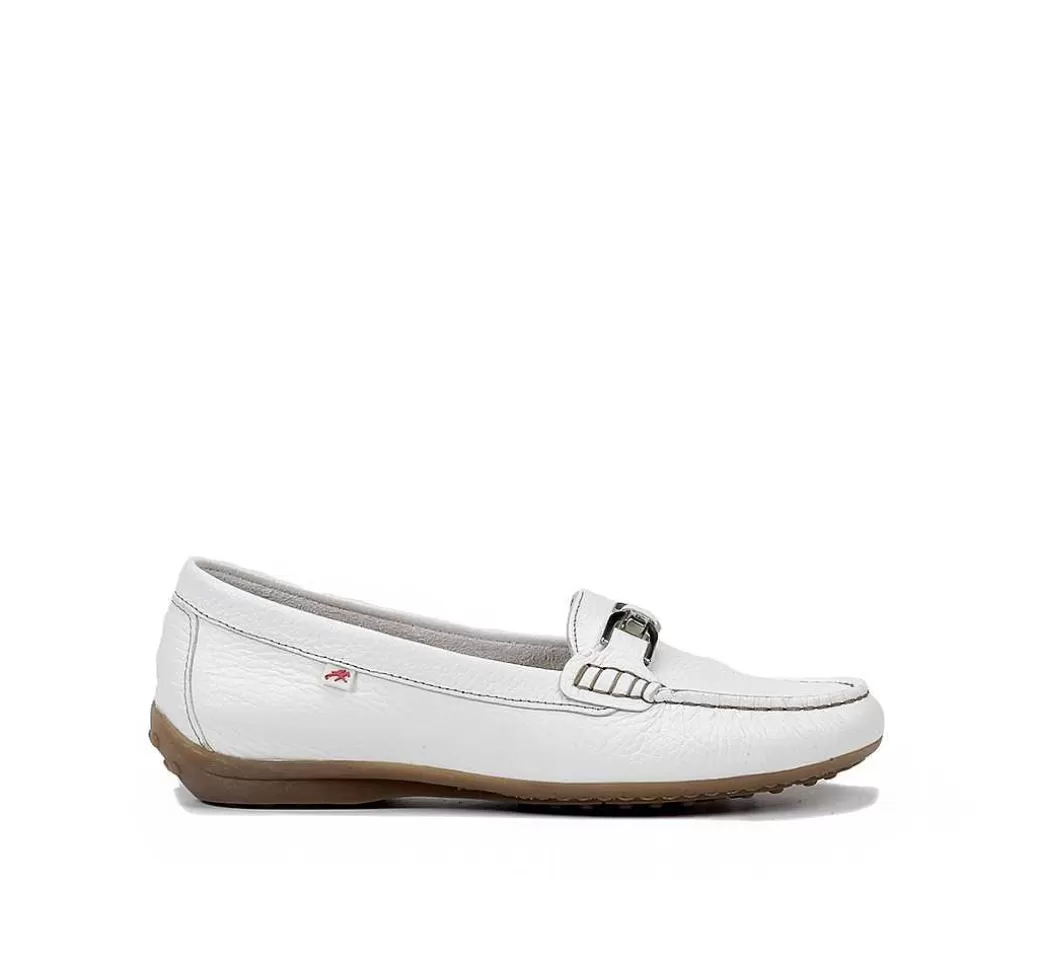 Fluchos Bruni F0804 Mocasin Blanco^Mujer Mocasines