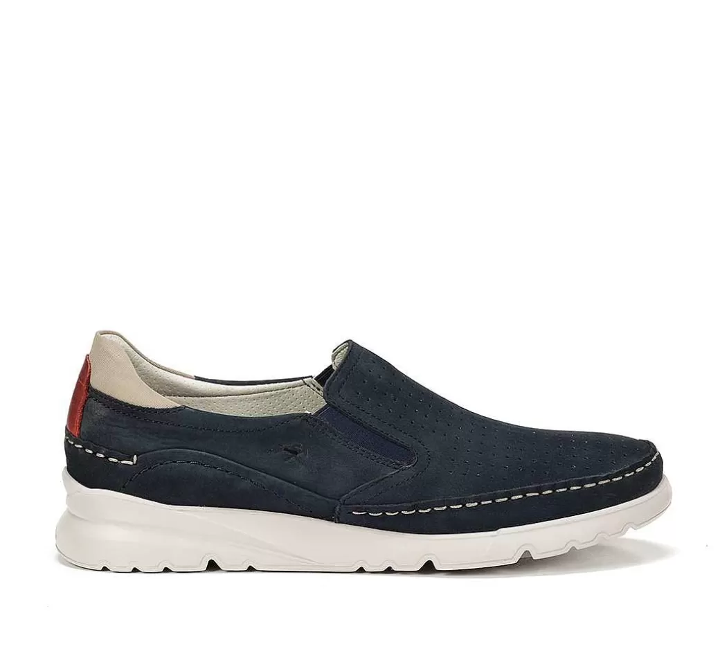 Fluchos Daryl F1454 Slip On Azul^Hombre Slip On