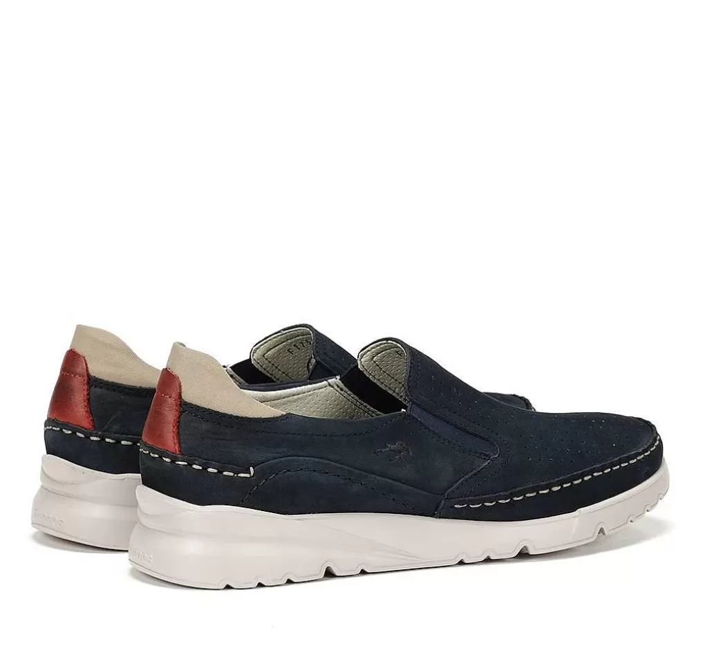 Fluchos Daryl F1454 Slip On Azul^Hombre Slip On