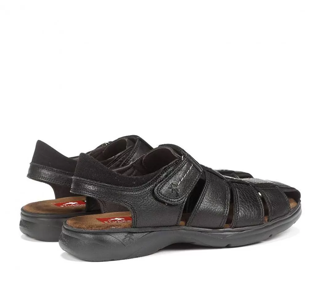 Fluchos Dozer F0533 Sandalia Negro^Hombre Sandalias