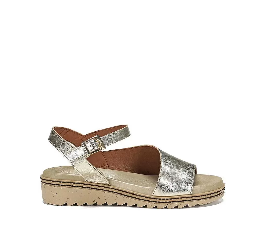 Fluchos Espe D8771 Sandalia Dorada^Mujer Sandalias