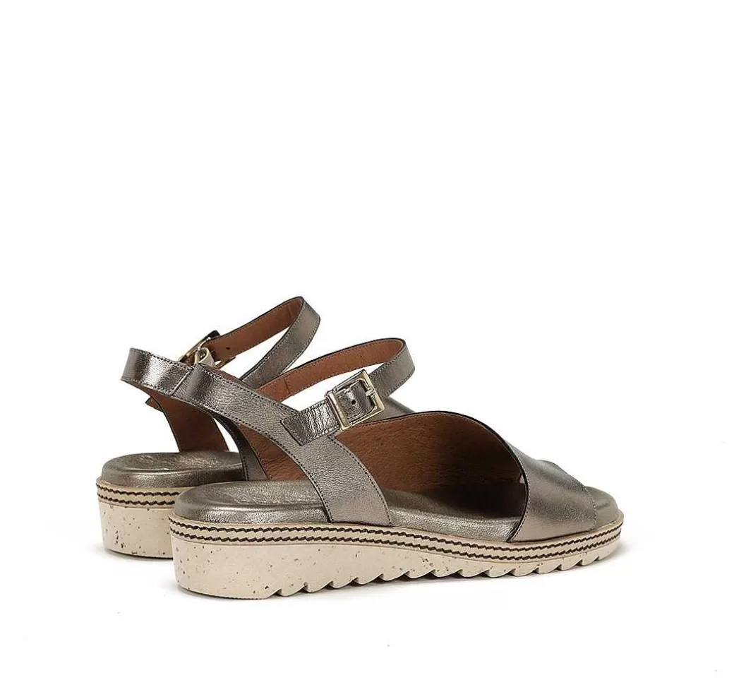 Fluchos Espe D8771 Sandalia Plata^Mujer Sandalias