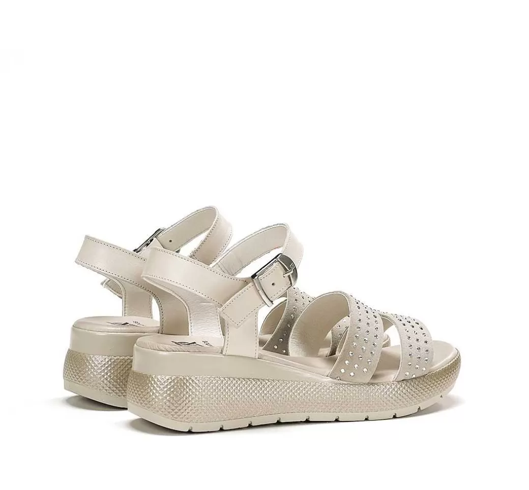 Fluchos Ever D9314 Sandalia Taupe^Mujer Sandalias