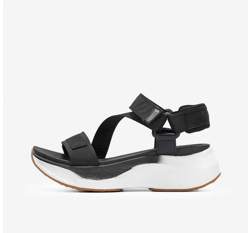 Fluchos Fusionv2 At170 Sandalia Negra^Mujer Sandalias