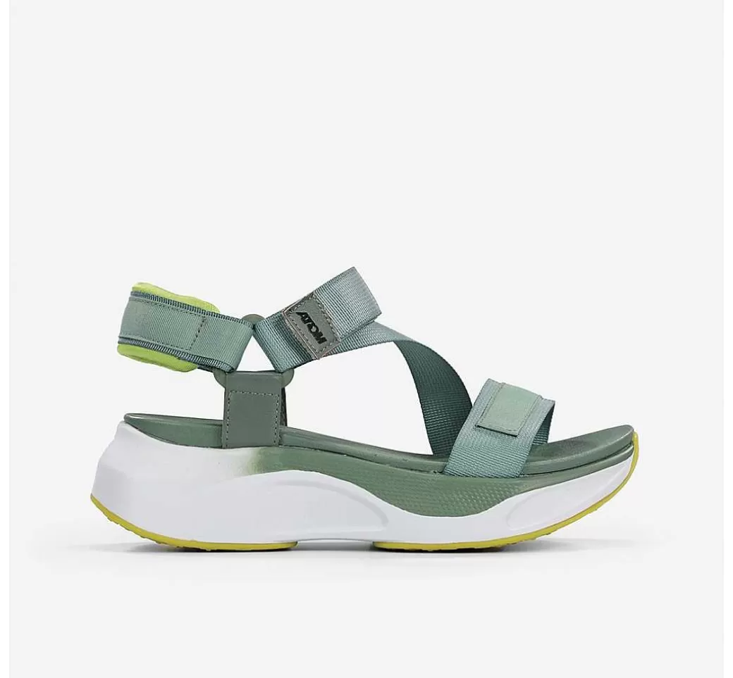 Fluchos Fusionv2 At170 Sandalia Verde^Mujer Sandalias