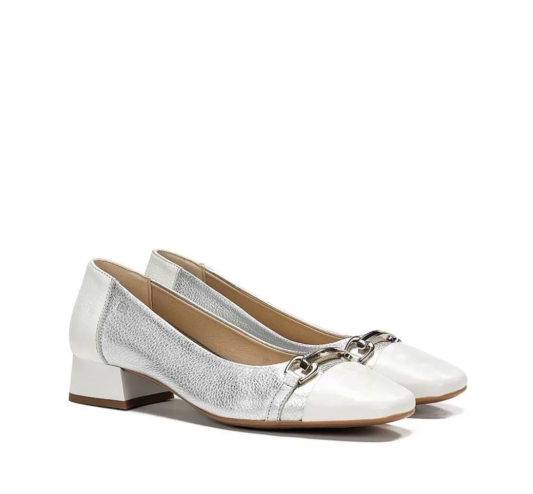 Fluchos Gia D9304 Zapato Plata^Mujer Zapatos De Tacón