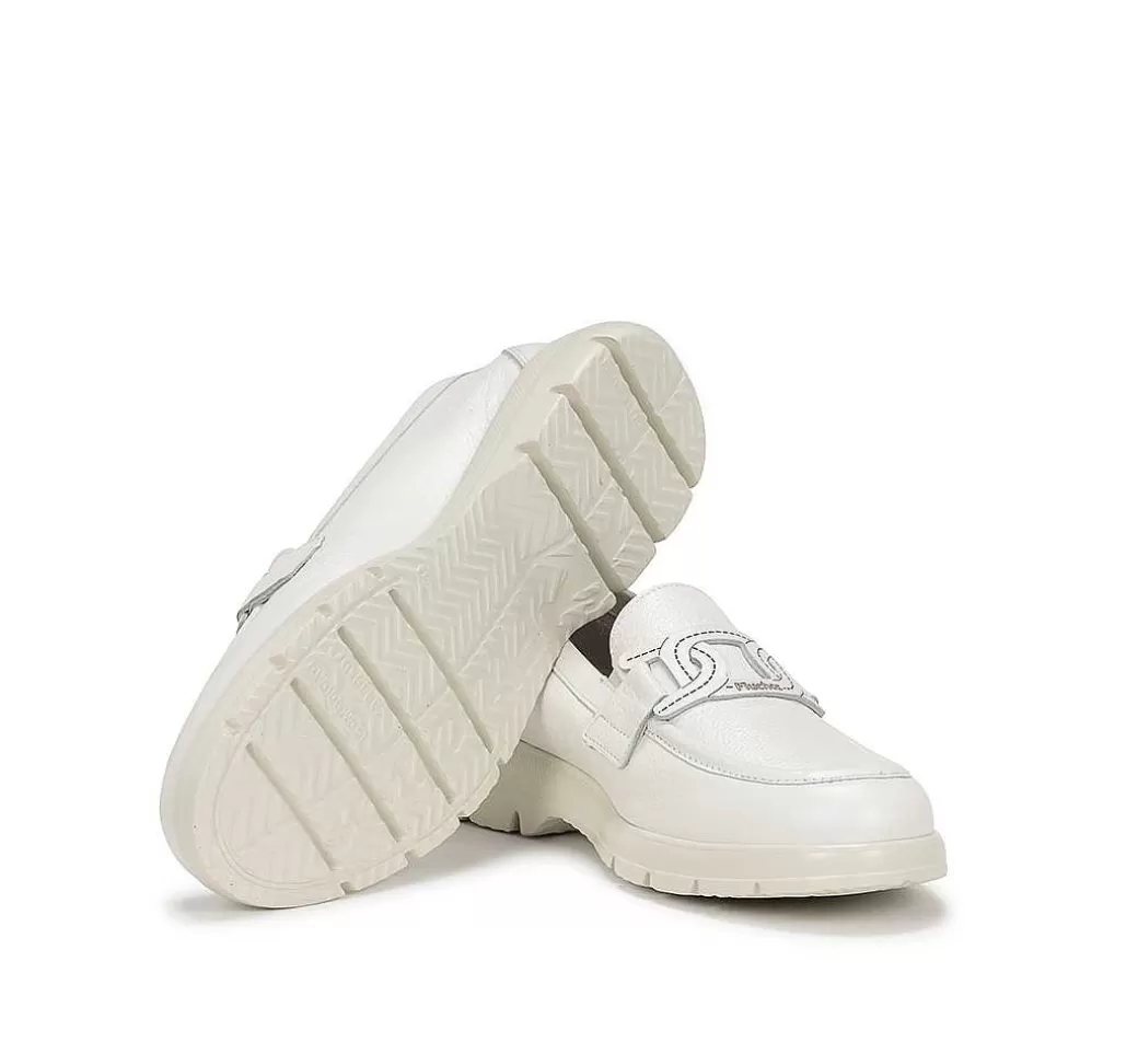 Fluchos Gladis F1688 Mocasin Blanco^Mujer Zapatos De Tacón