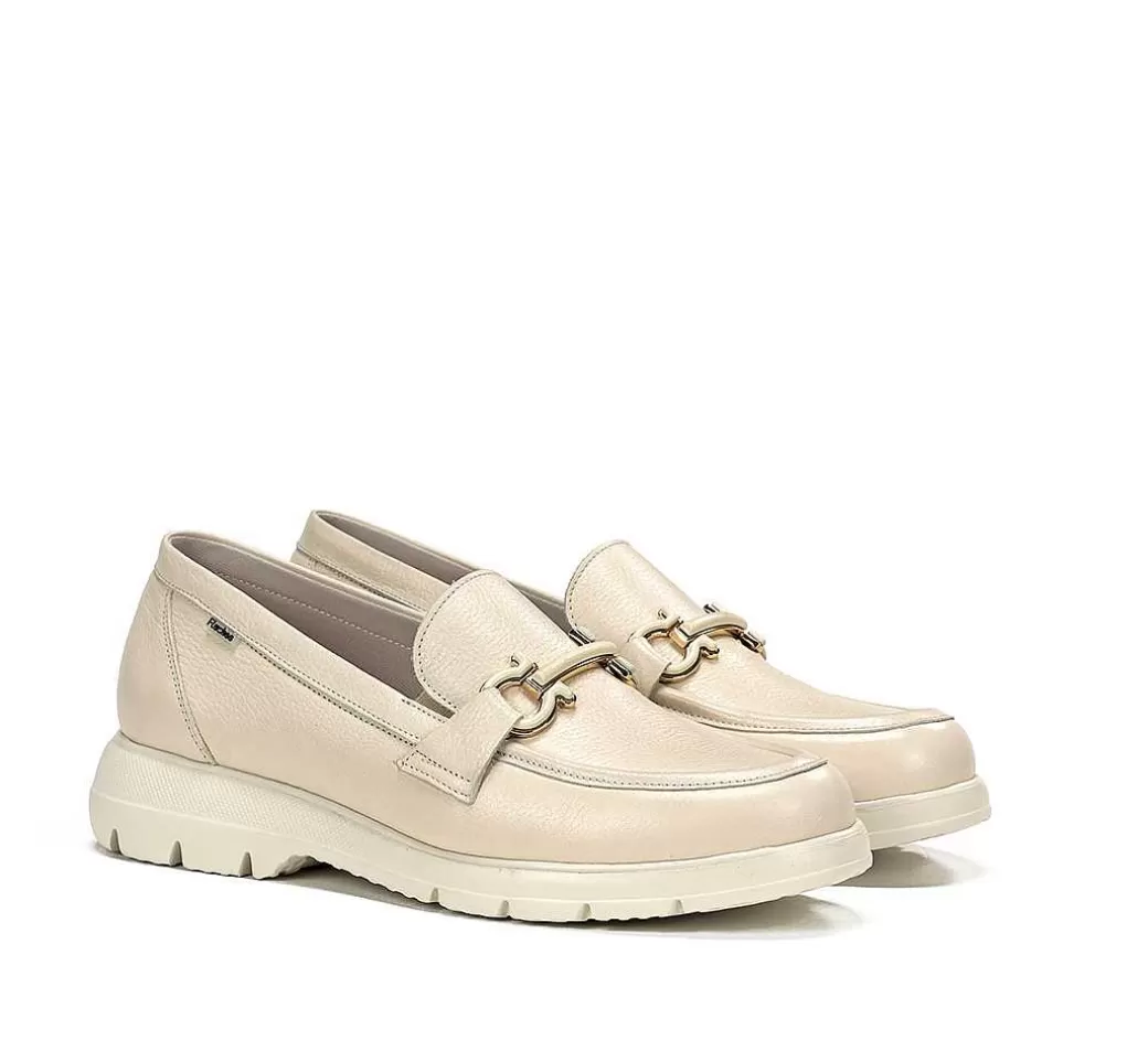 Fluchos Gladis F1936 Mocasin Taupe^Mujer Mocasines