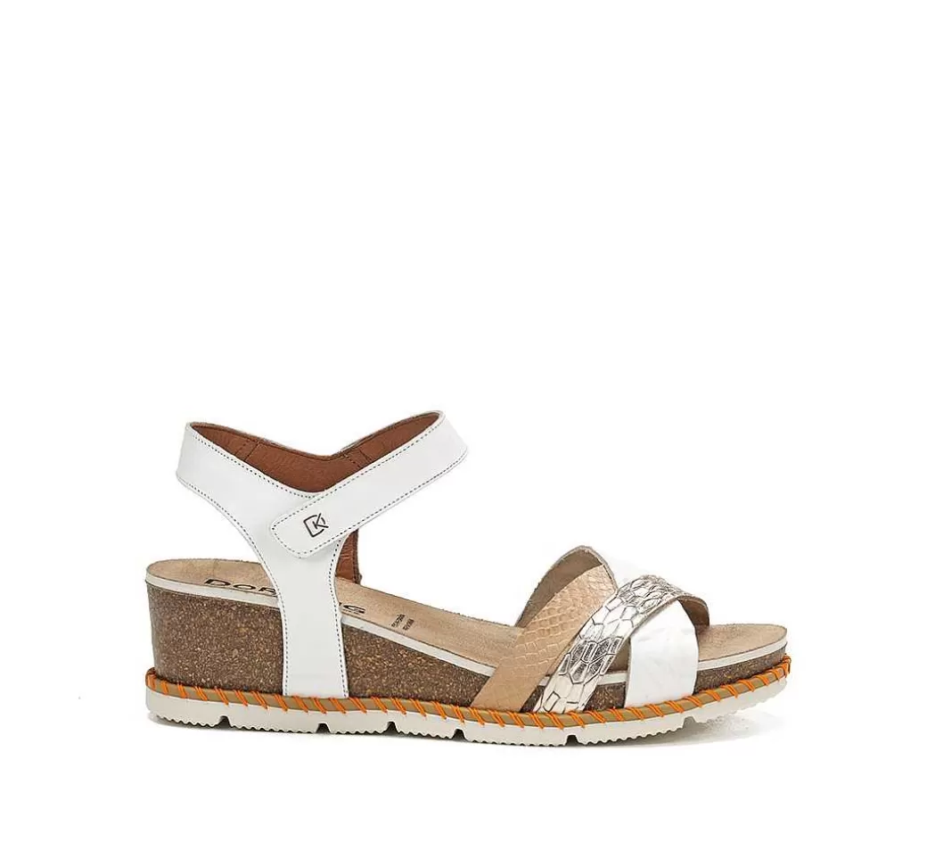 Fluchos Gold D9320 Sandalia Blanca^Mujer Sandalias