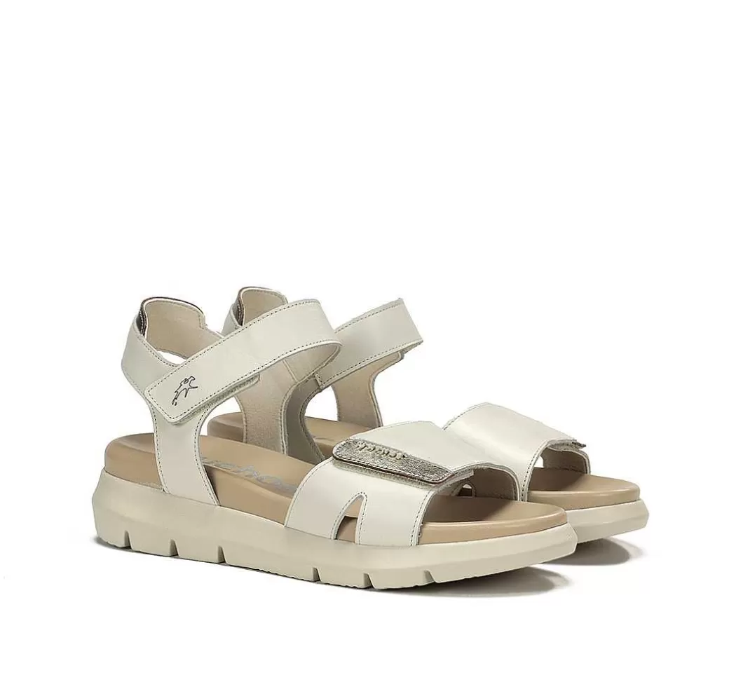 Fluchos Hellen F1708 Sandalia Blanco^Mujer Zapatos Planos