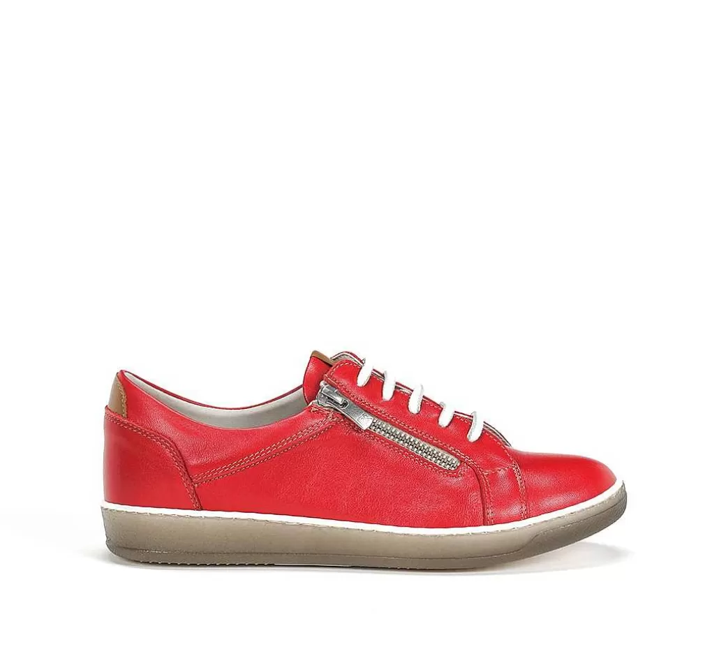 Fluchos Karen D8225 Zapato Rojo^Mujer Zapatos Planos