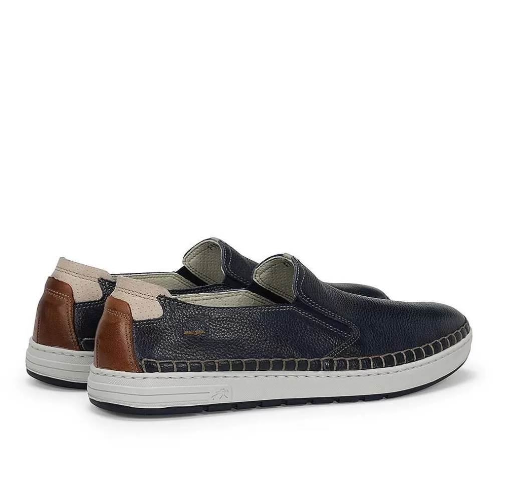 Fluchos Lester F1714 Slip On Azul^Hombre Slip On